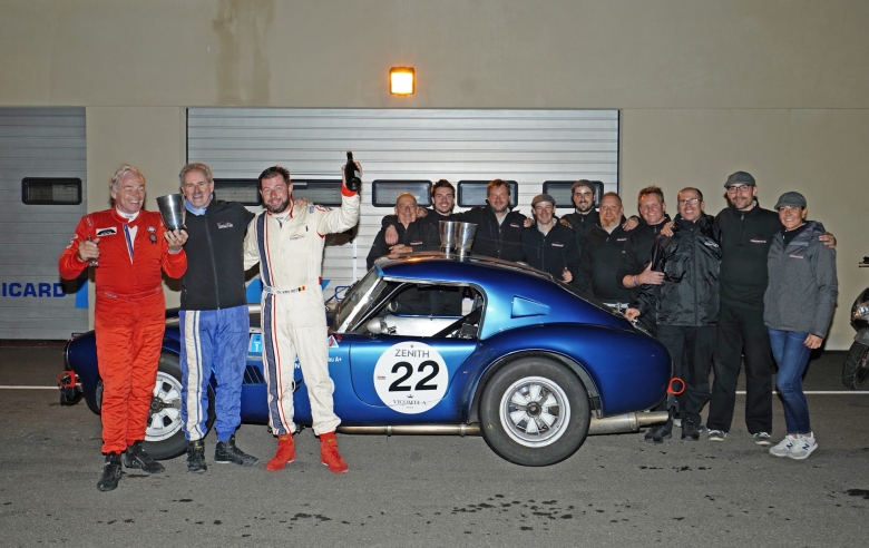 Gipimotor remporte le titre Sixties’ Endurance lors des Dix Mille Tours du Castellet.