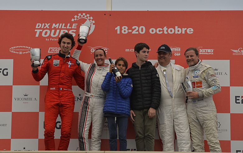 Gipimotor remporte le titre Sixties’ Endurance lors des Dix Mille Tours du Castellet.