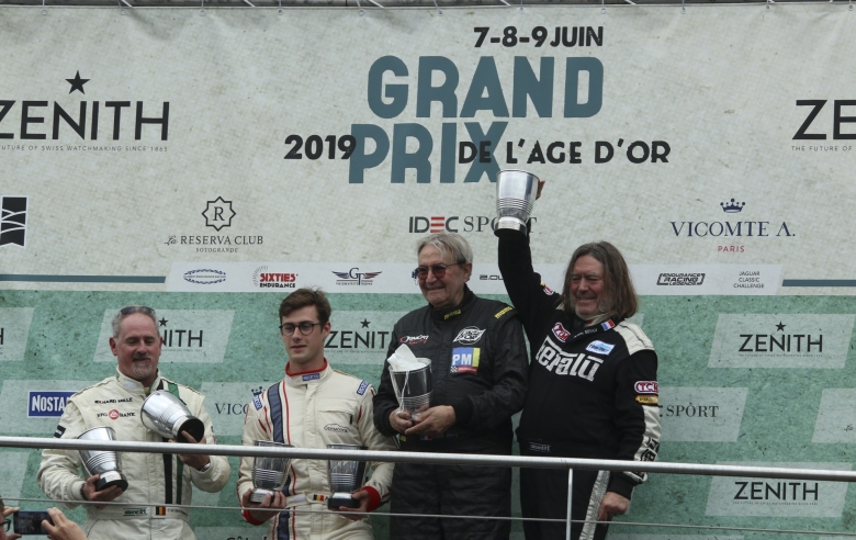 Belles performances des voitures Gipimotor lors du Grand Prix de l’Âge d’Or à Dijon