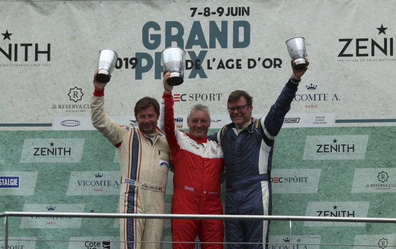 Belles performances des voitures Gipimotor lors du Grand Prix de l’Âge d’Or à Dijon