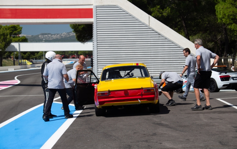 Dix Mille Tours du Castellet : Ferrari 250 GT Drogo op het podium