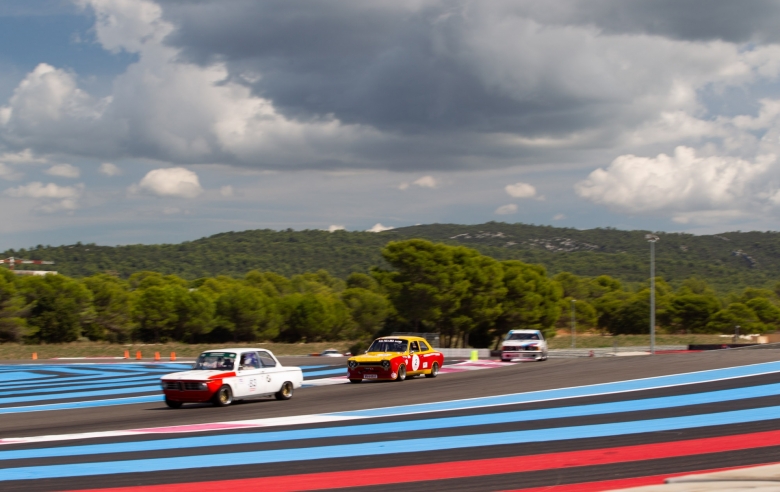 Dix Mille Tours du Castellet : la Ferrari 250 GT Drogo sur le podium