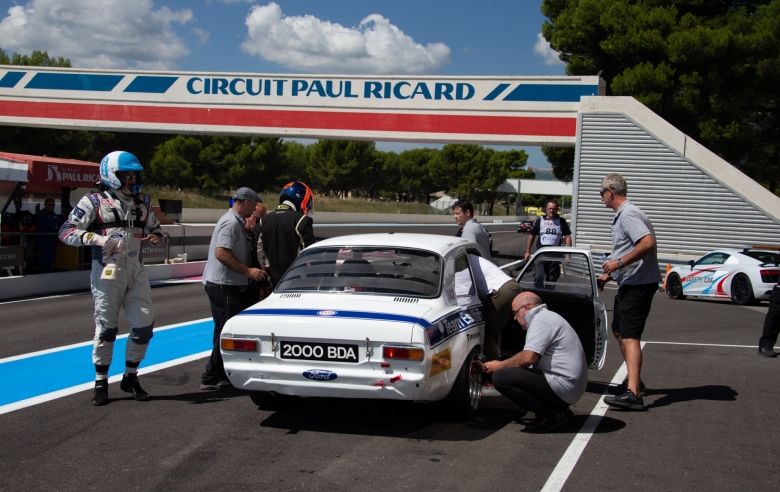 Dix Mille Tours du Castellet : Ferrari 250 GT Drogo op het podium