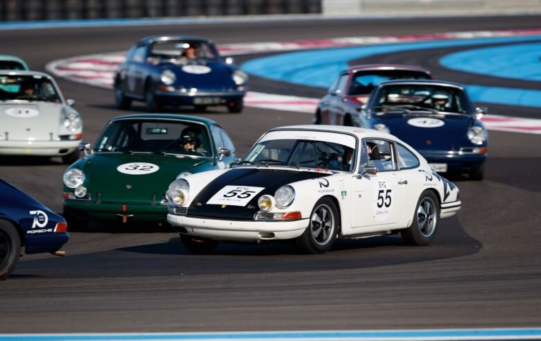 Dix Mille Tours du Castellet : Ferrari 250 GT Drogo op het podium