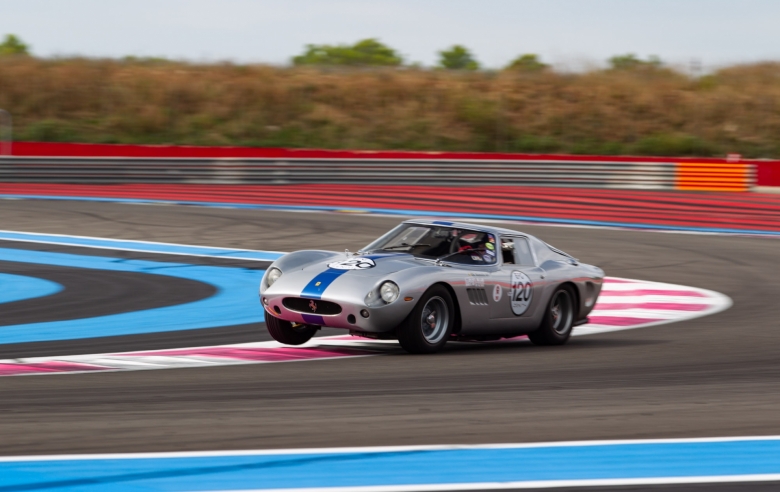 Dix Mille Tours du Castellet : la Ferrari 250 GT Drogo sur le podium