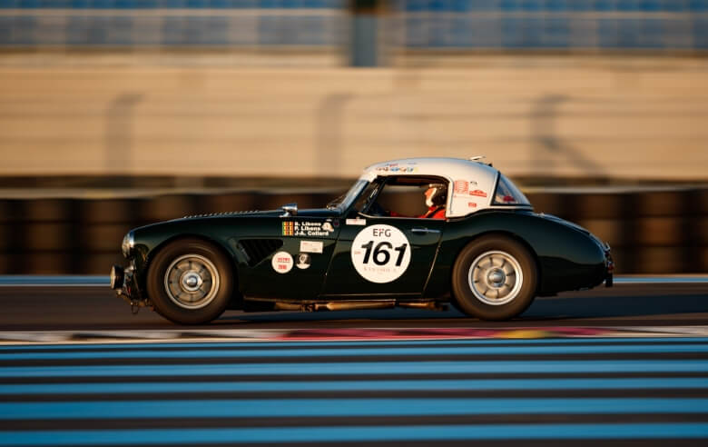 Dix Mille Tours du Castellet : Ferrari 250 GT Drogo op het podium