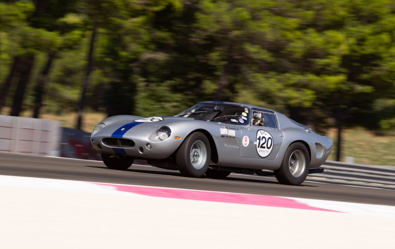 Dix Mille Tours du Castellet : Ferrari 250 GT Drogo op het podium