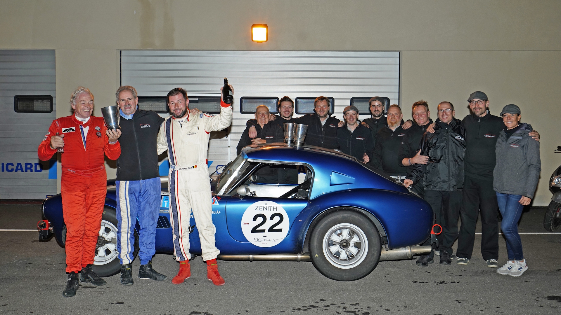 Gipimotor remporte le titre Sixties’ Endurance lors des Dix Mille Tours du Castellet. · Gipimotor