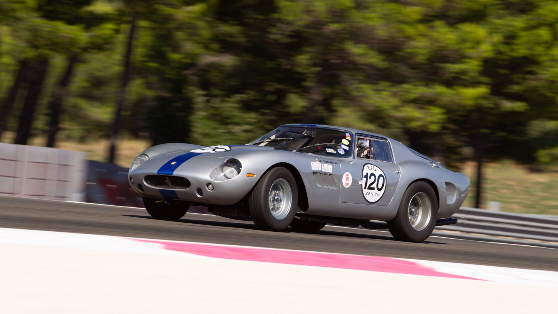 Dix Mille Tours du Castellet : Ferrari 250 GT Drogo op het podium · Gipimotor